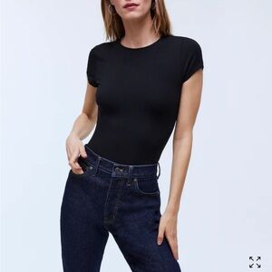 Madewell Crewneck Thong Bodysuit